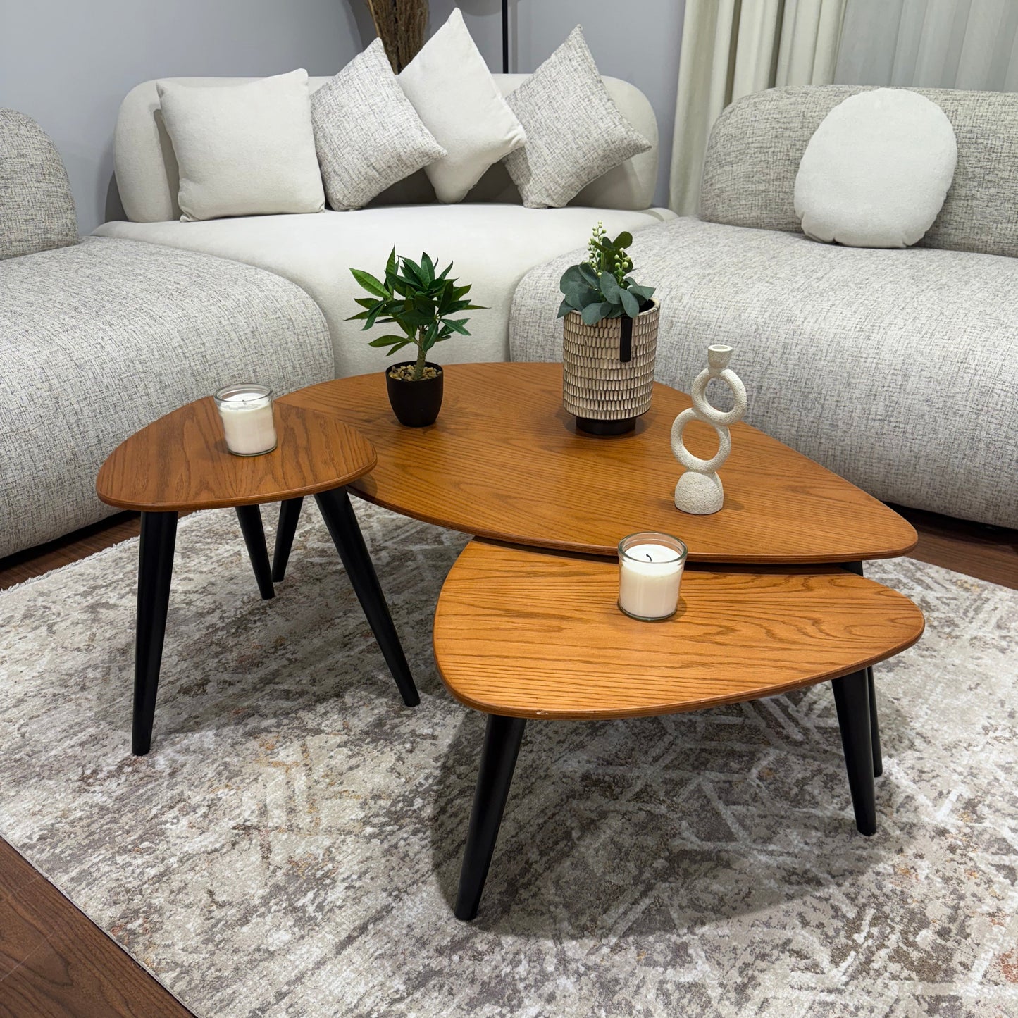 Scandi Coffee Table Set