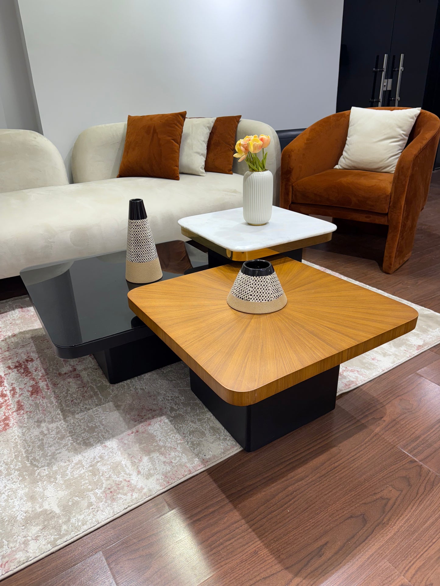 Duo Square Coffee Table Set