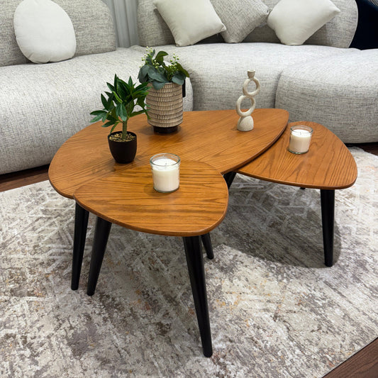 Scandi Coffee Table Set
